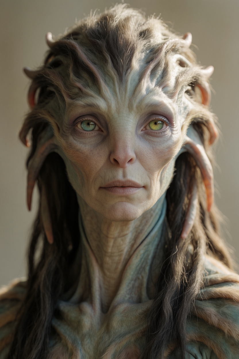AI identification plate (Front view) of Arcturians