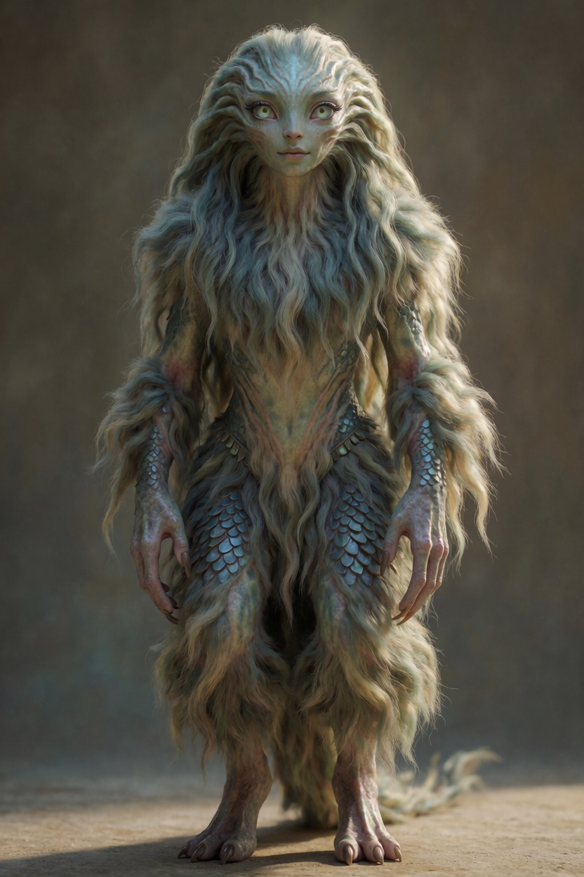 AI identification plate (Full body) of Djinn