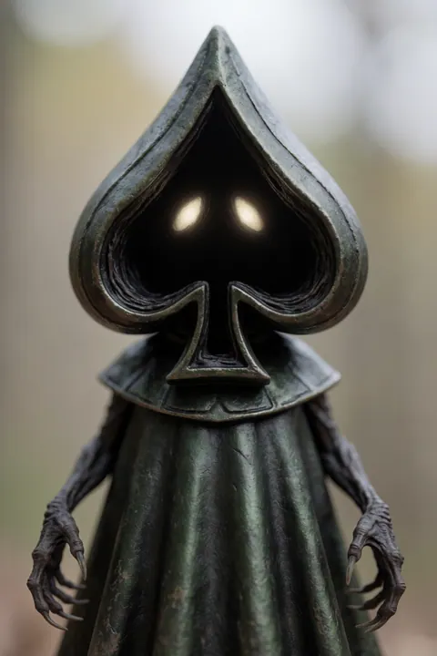 AI identification plate (Signature detail) of Flatwoods Monster