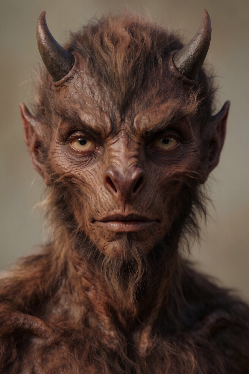 AI identification plate (Front view) of Jersey Devil