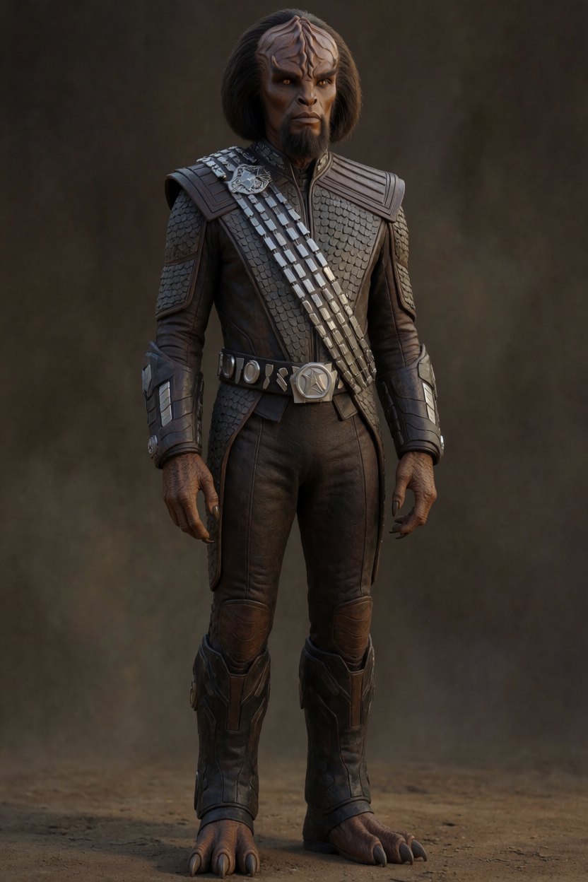 AI identification plate (Full body) of Klingons