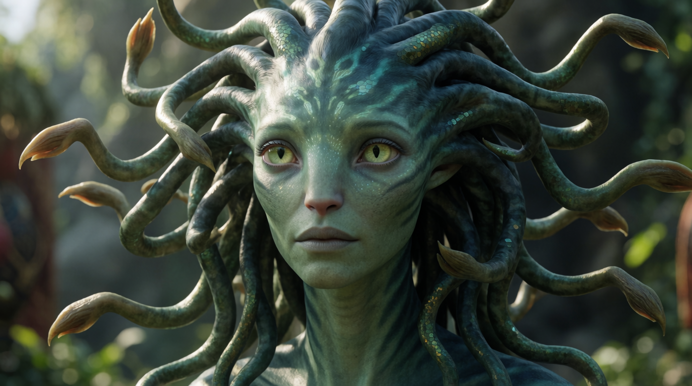AI identification plate (In habitat) of Medusa