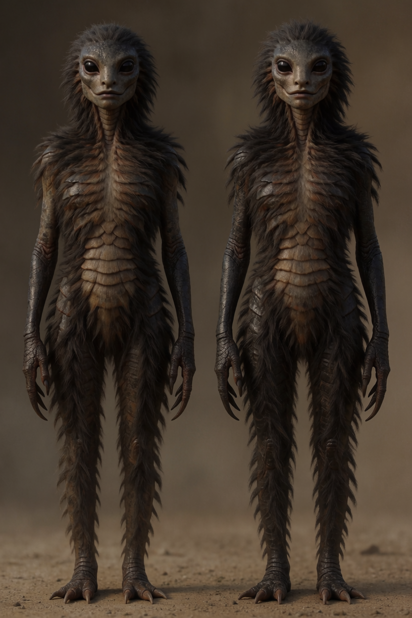 AI identification plate (Full body) of Mongolian Death Worm