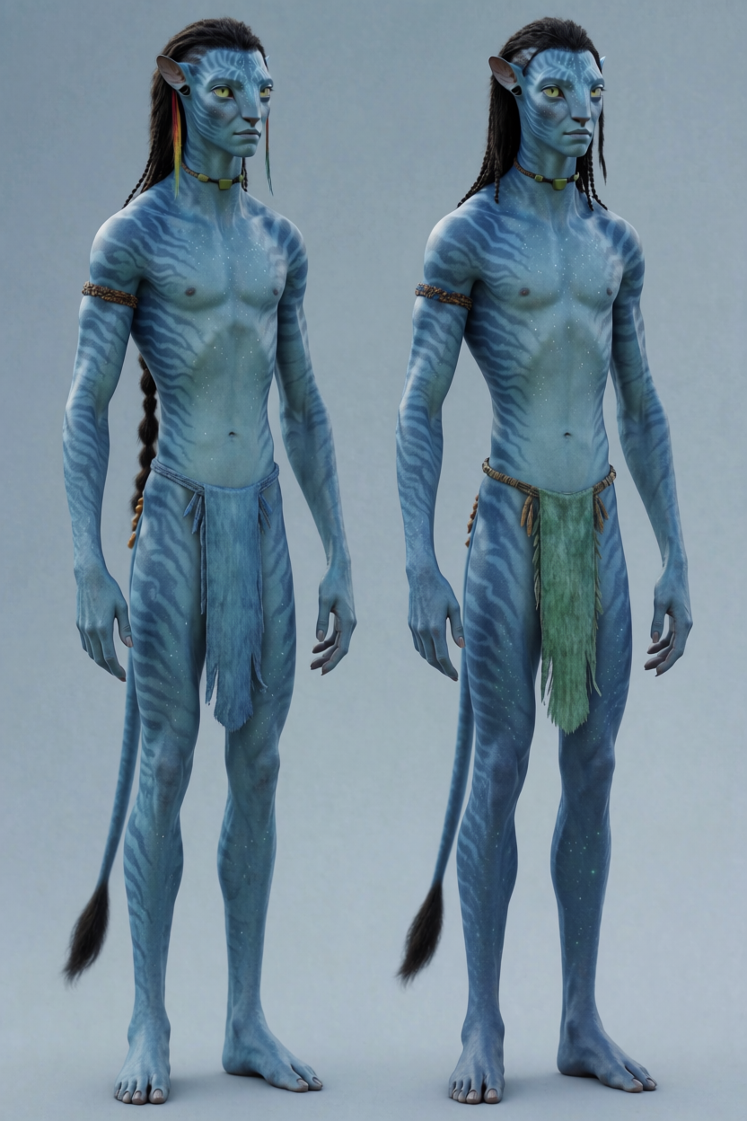 AI identification plate (Full body) of Na'vi