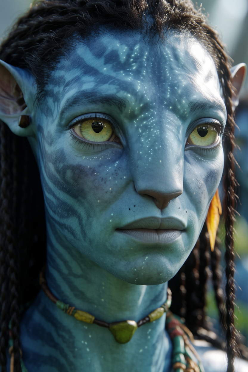 AI identification plate (Signature detail) of Na'vi