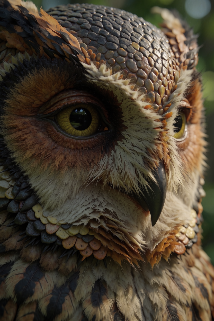 AI identification plate (Signature detail) of Owlman