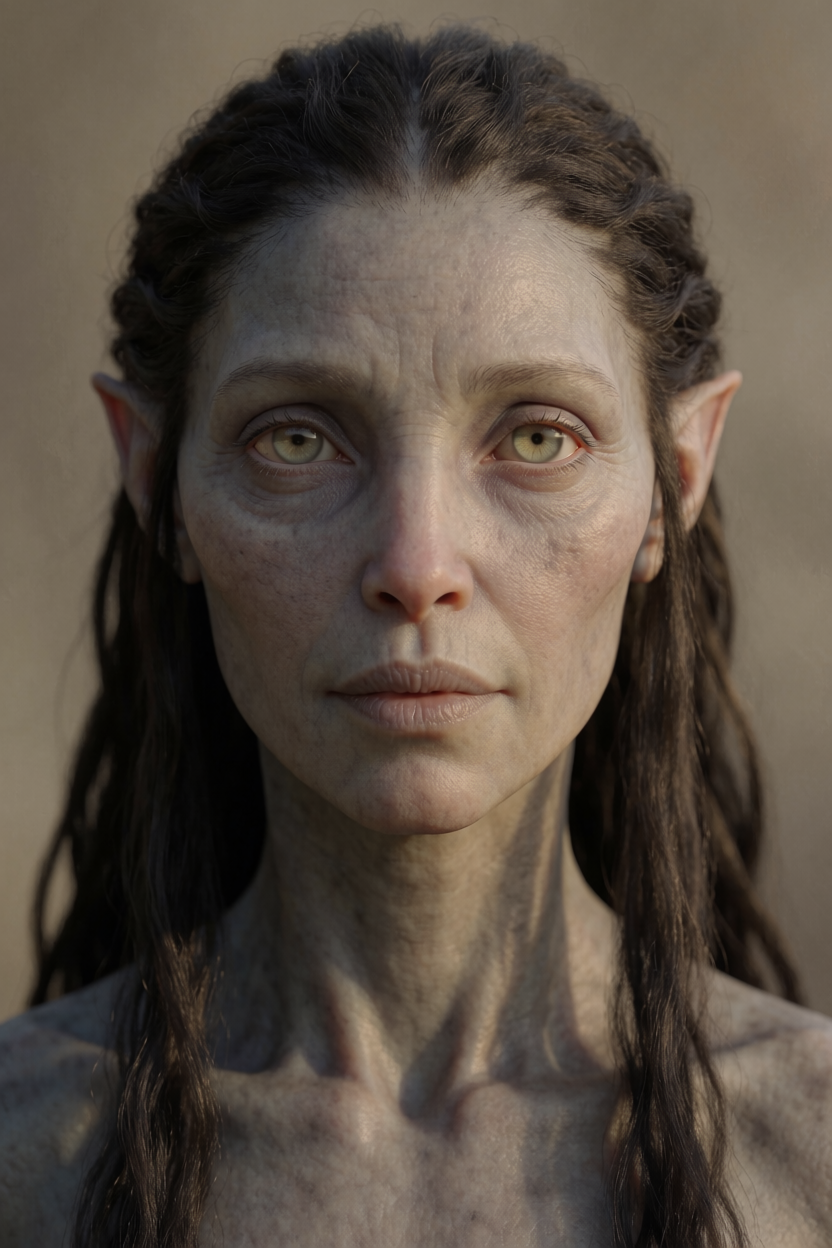 AI identification plate (Front view) of Shadow People