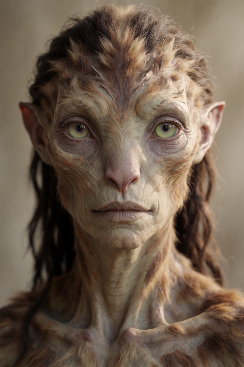 AI identification plate (Front view) of Skinwalker